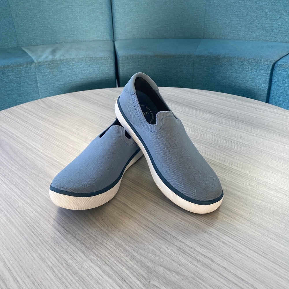 VESSI Boardwalk Slip-On Shoes in Blue